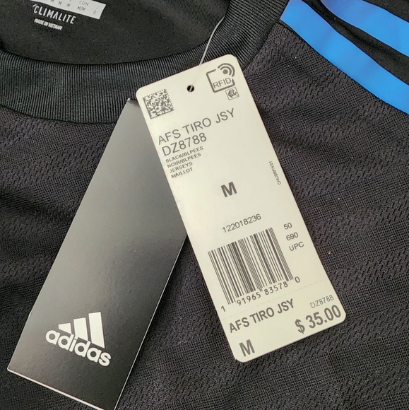 8 Adidas Tiro Jersey's Size's: 4 - M, 3 - L, 1 - XL (buy set of 8 or individual) - Picture 8 of 12